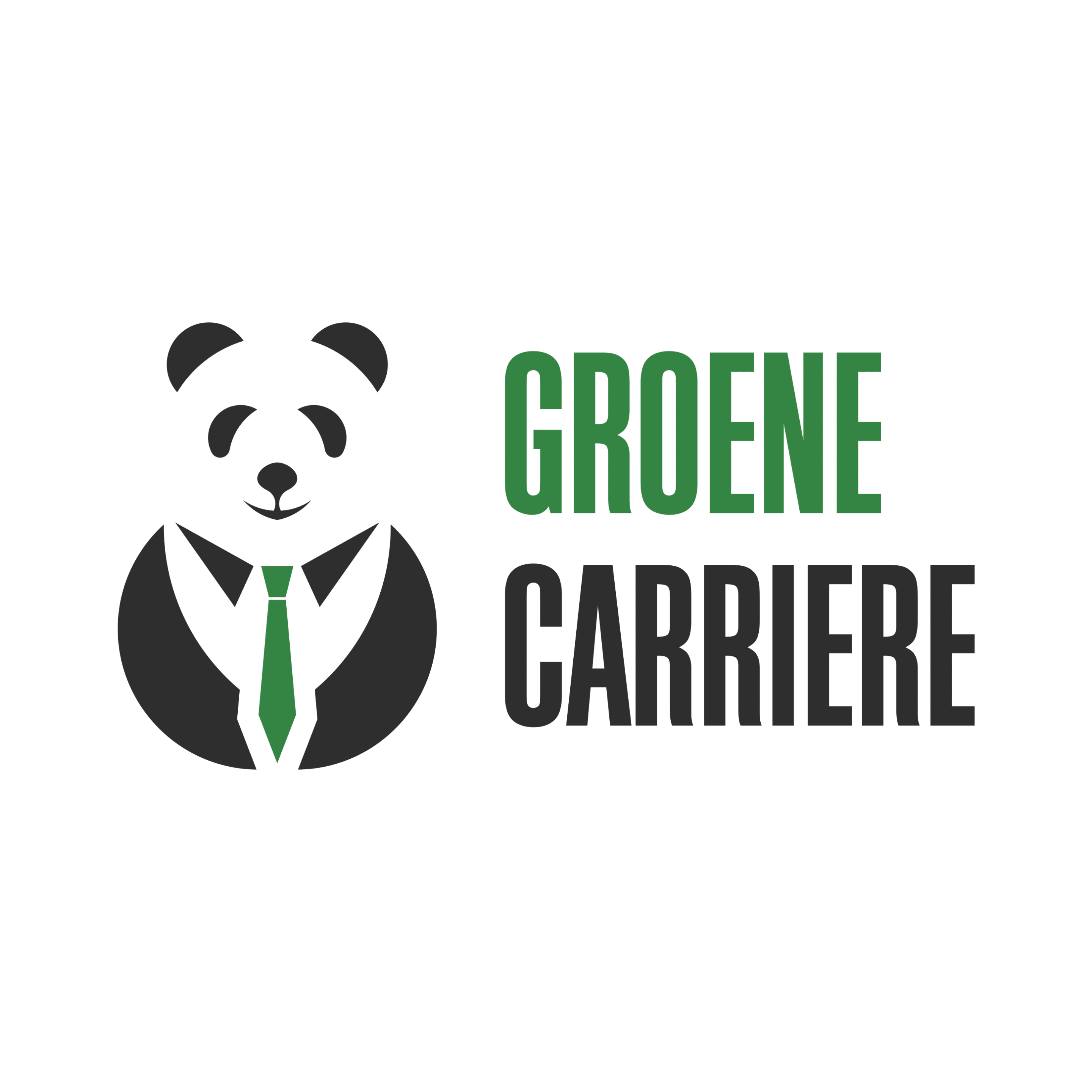 Logo groene carriere
